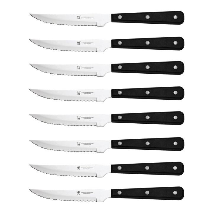HENCKELS Razor-Sharp Steak Knife Set of 8, German Engineered Informed by 100+ Years of Mastery