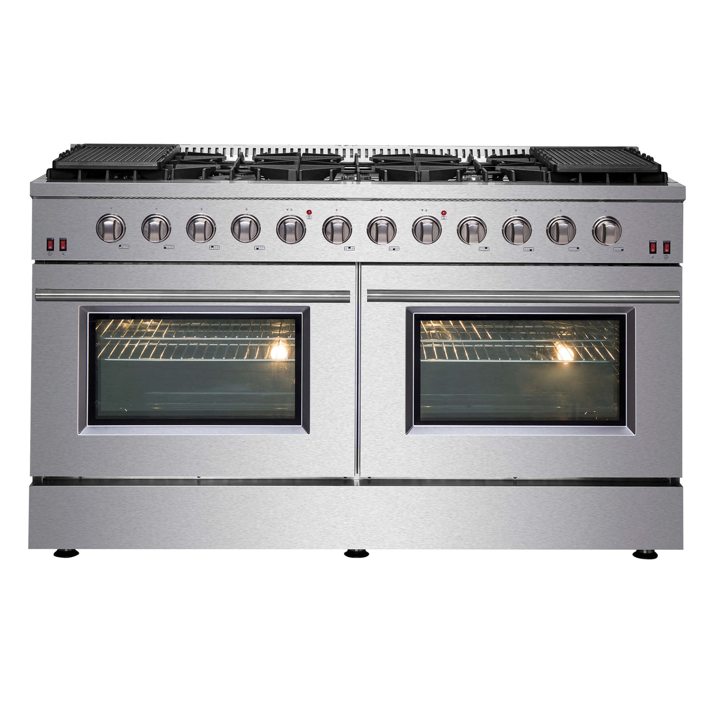 FORNO Galiano – 60″ Freestanding Gas Range (FFSGS6244-60)