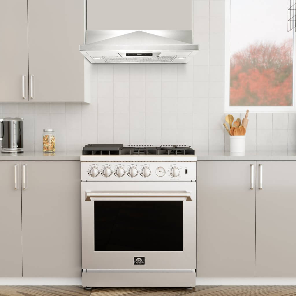 Forno Lazio 30″ Freestanding Gas Range (FFSGS6276-30)