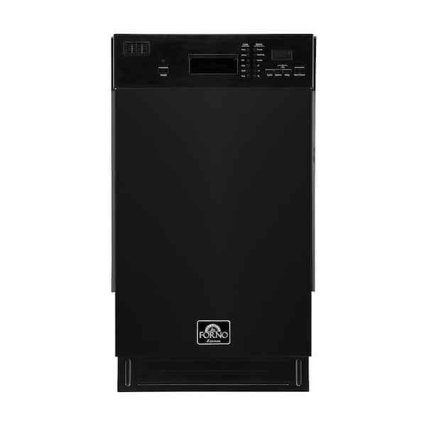 FORNO Espresso Polo 18" Built-in Dishwasher in Stainless Steel (FDWBI8041-18S)