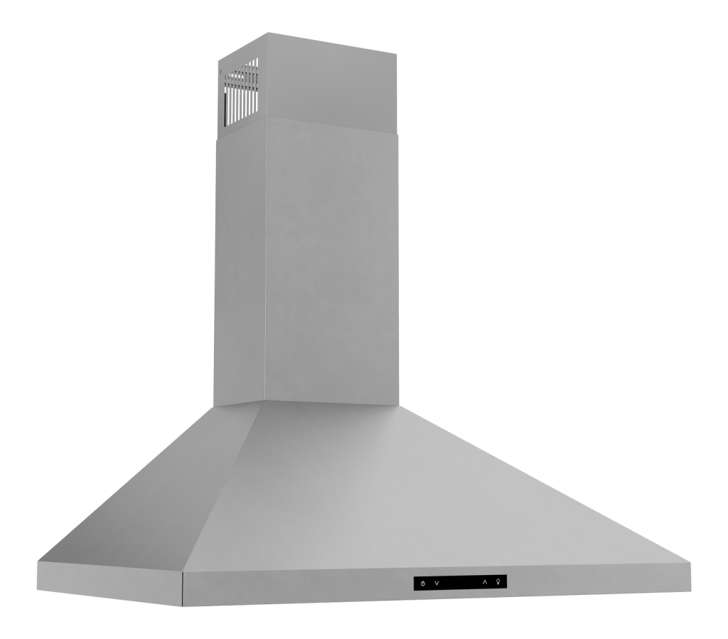 THORE 30 Inch Contemporary Wall Mount Pyramid Shape Range Hood Model (ARH30P)