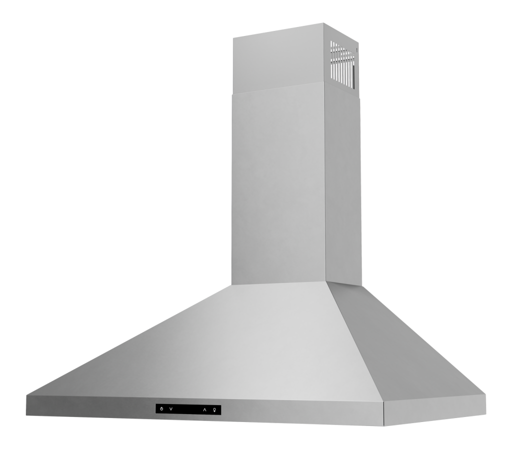 THORE 30 Inch Contemporary Wall Mount Pyramid Shape Range Hood Model (ARH30P)