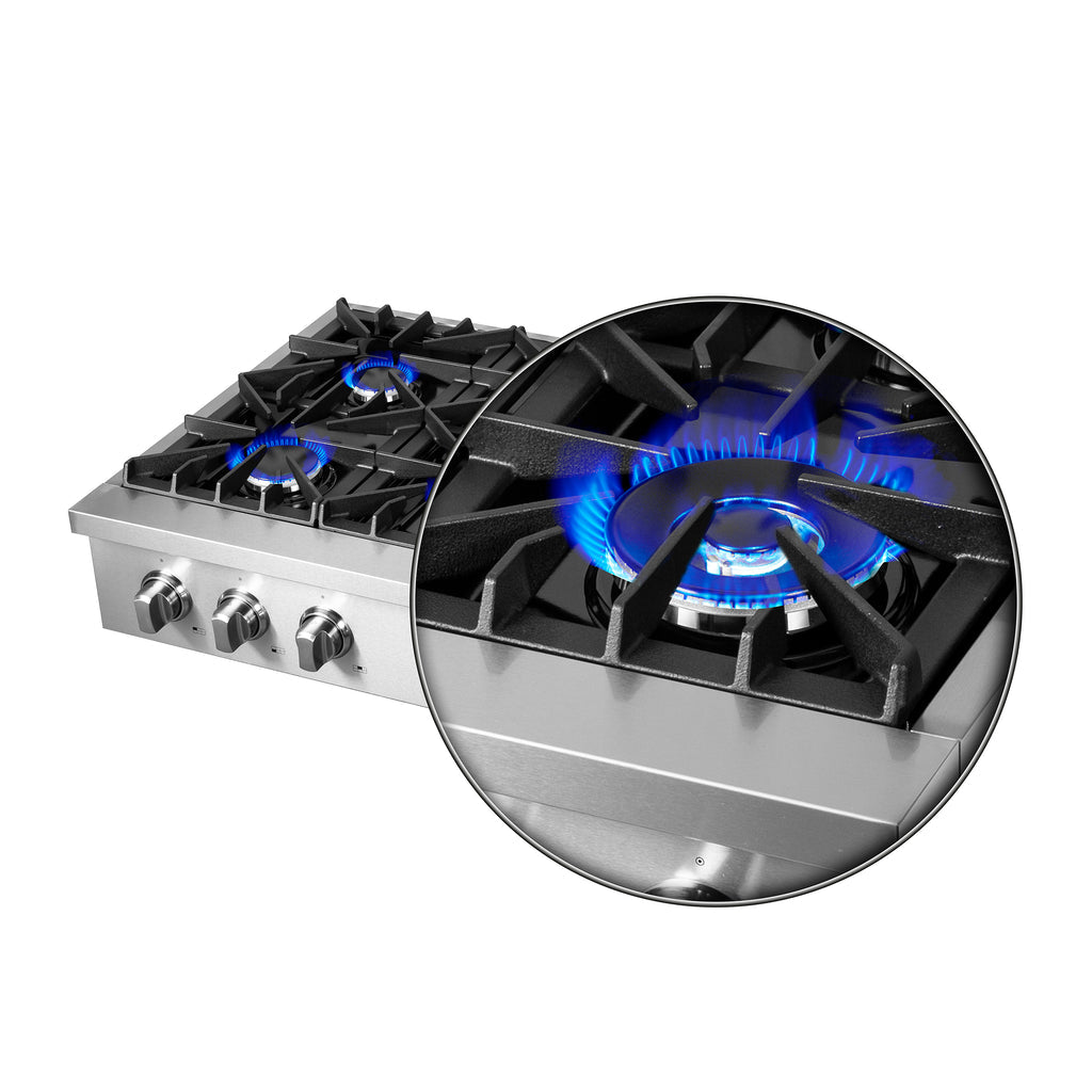 FORNO COSSATO ALTA QUALITA 36" GAS RANGETOP (FCTGS5737-36)