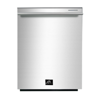 Forno Appliance Package - 48 Inch Gas Range, Dishwasher, 60 Inch Refrigerator, 3-Piece Package