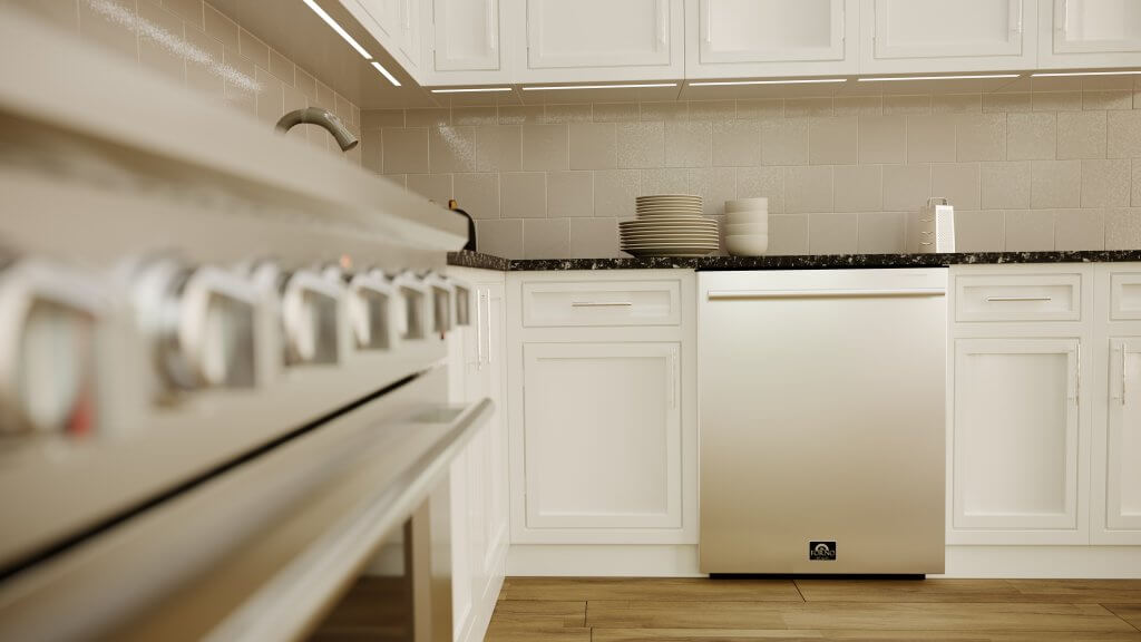 Forno 24” Alta Qualita Pozzo Stainless-Steel Dishwasher (FDWBI8067-24S)