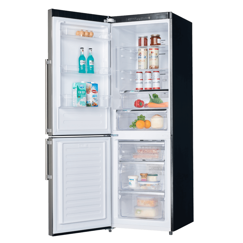 FORNO 23.4" Bottom Mount Freestanding Refrigerator and Freezer with 11.1 Cubic Ft. Total Capacity (Left or Right Swing) (FFFFD1778-24LS)