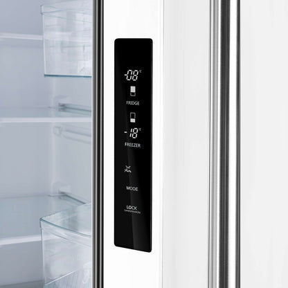 FORNO Premium 2 Pieces Kitchen Bundle - Forno Leonardo Espresso 30-Inch Slide-In White Induction Range, Forno Gallipoli Espresso 30-Inch White French Door Refrigerator - FBDL-014-10CAUS