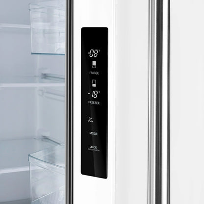 Forno 2-Piece Appliance Package - 30-Inch Electric Range and 30-Inch Refrigerator in White with Stainless Steel Handle (FBDL-003-11US)