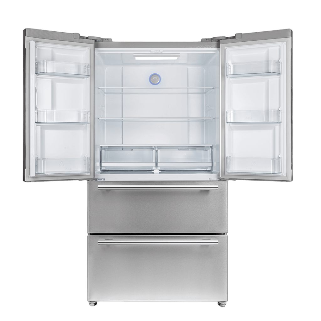 FORNO Moena 36″ French Door 19.2 Cu.Ft. Stainless Steel Refrigerator (FFRBI1820-36SB)