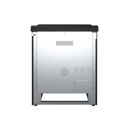 Forno Leonardo Espresso 30-Inch Black Electric Range, True Convection, Energy Efficient