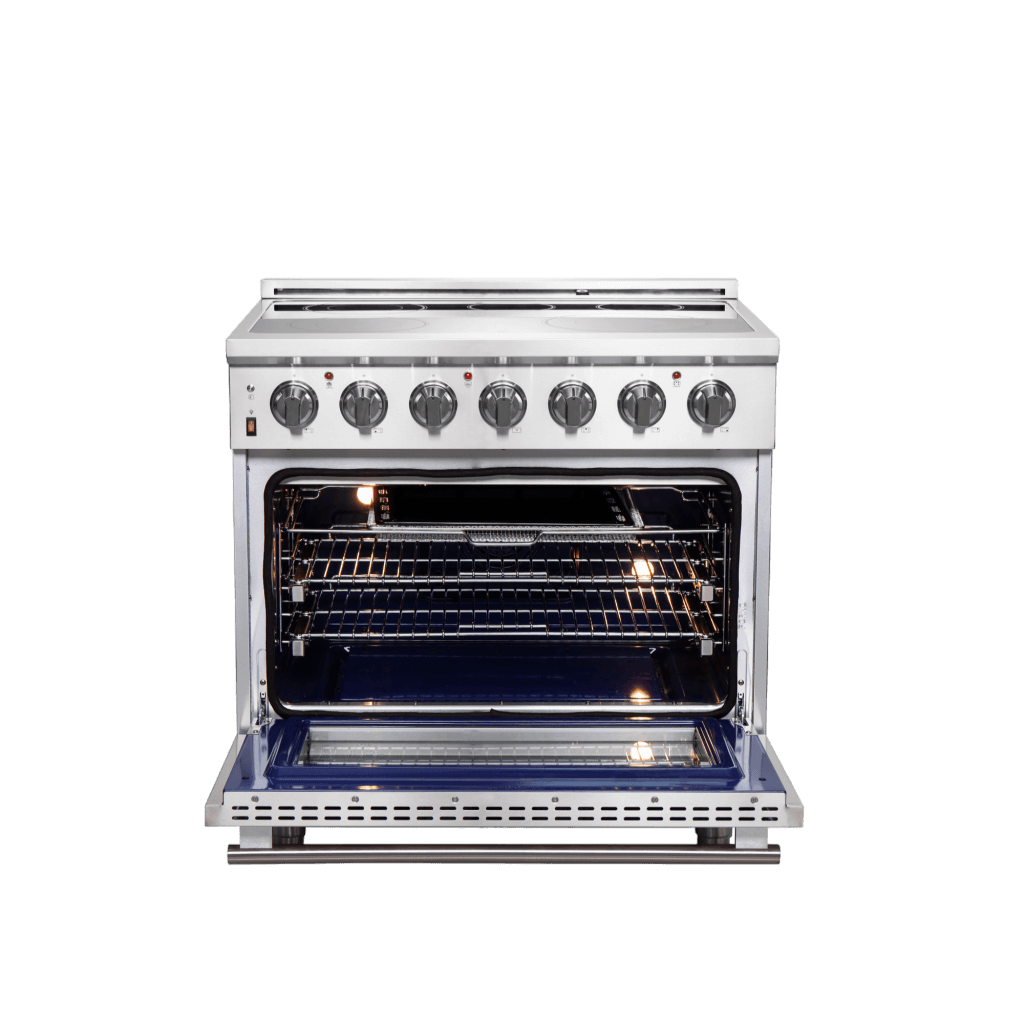FORNO Massimo 36″ Freestanding Chef Door Electric Range (FFSEL6020-36)
