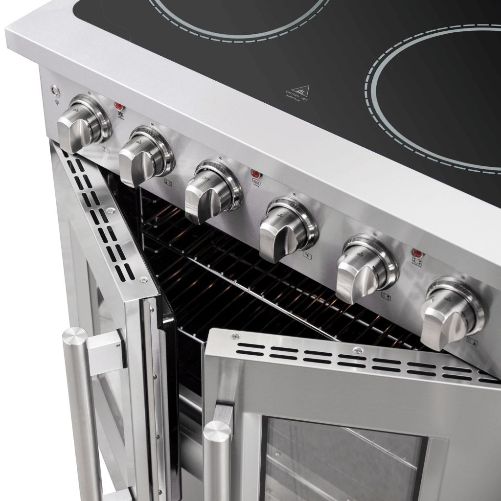 FORNO Galiano 30″ Freestanding French Door Electric Range (FFSEL6917-30)