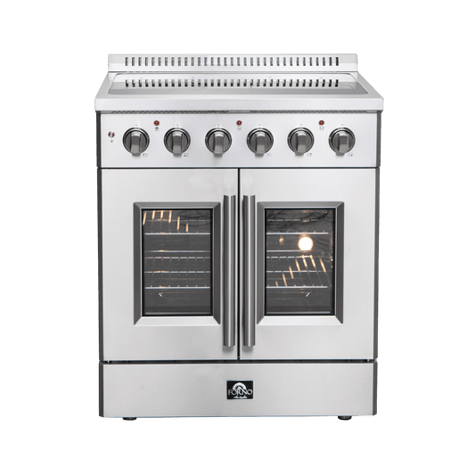 FORNO Galiano 30″ Freestanding French Door Electric Range (FFSEL6917-30)