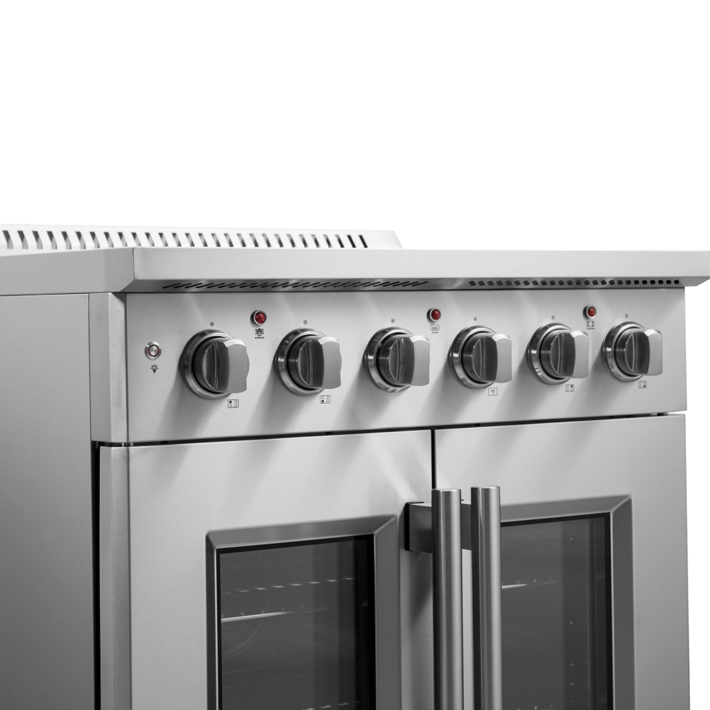 FORNO Galiano 30″ Freestanding French Door Electric Range (FFSEL6917-30)