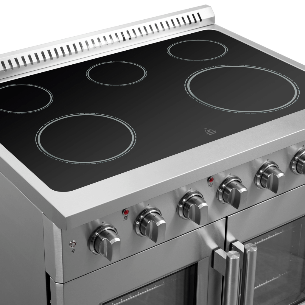 FORNO Galiano 36″ Freestanding French Door Electric Range (FFSEL6917-36)