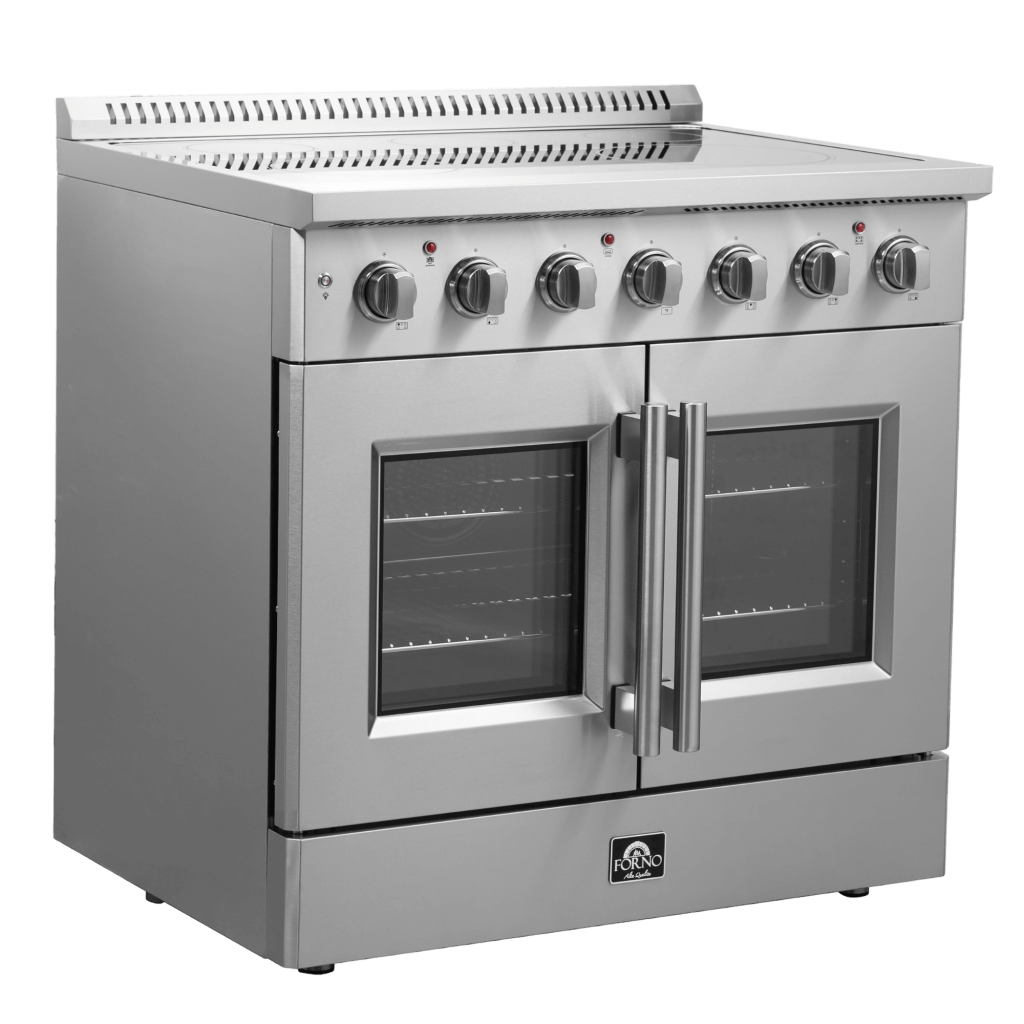 FORNO Galiano 36″ Freestanding French Door Electric Range (FFSEL6917-36)