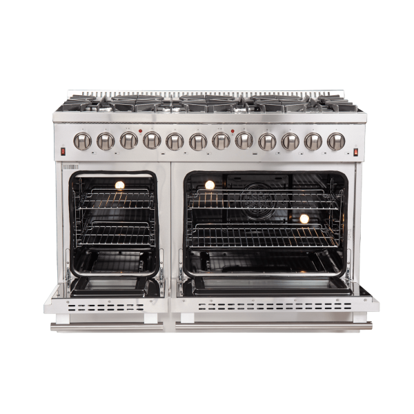 FORNO Galiano 48″ Freestanding Dual Fuel Range (FFSGS6156-48)