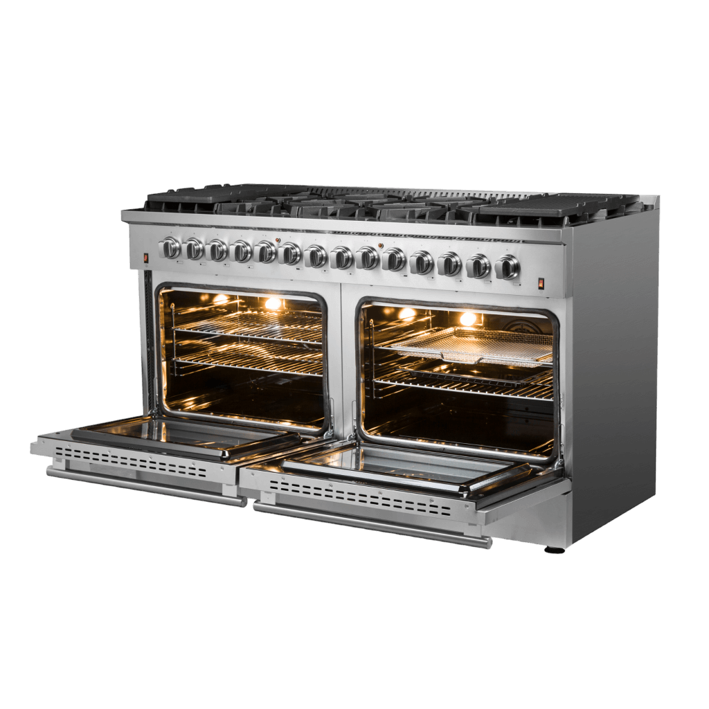 FORNO Galiano 60″ Freestanding Dual Fuel Range (FFSGS6156-60)