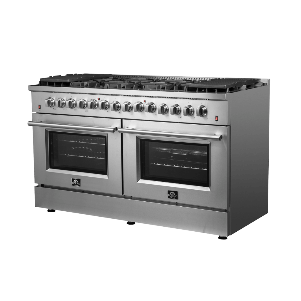 FORNO Galiano 60″ Freestanding Dual Fuel Range (FFSGS6156-60)