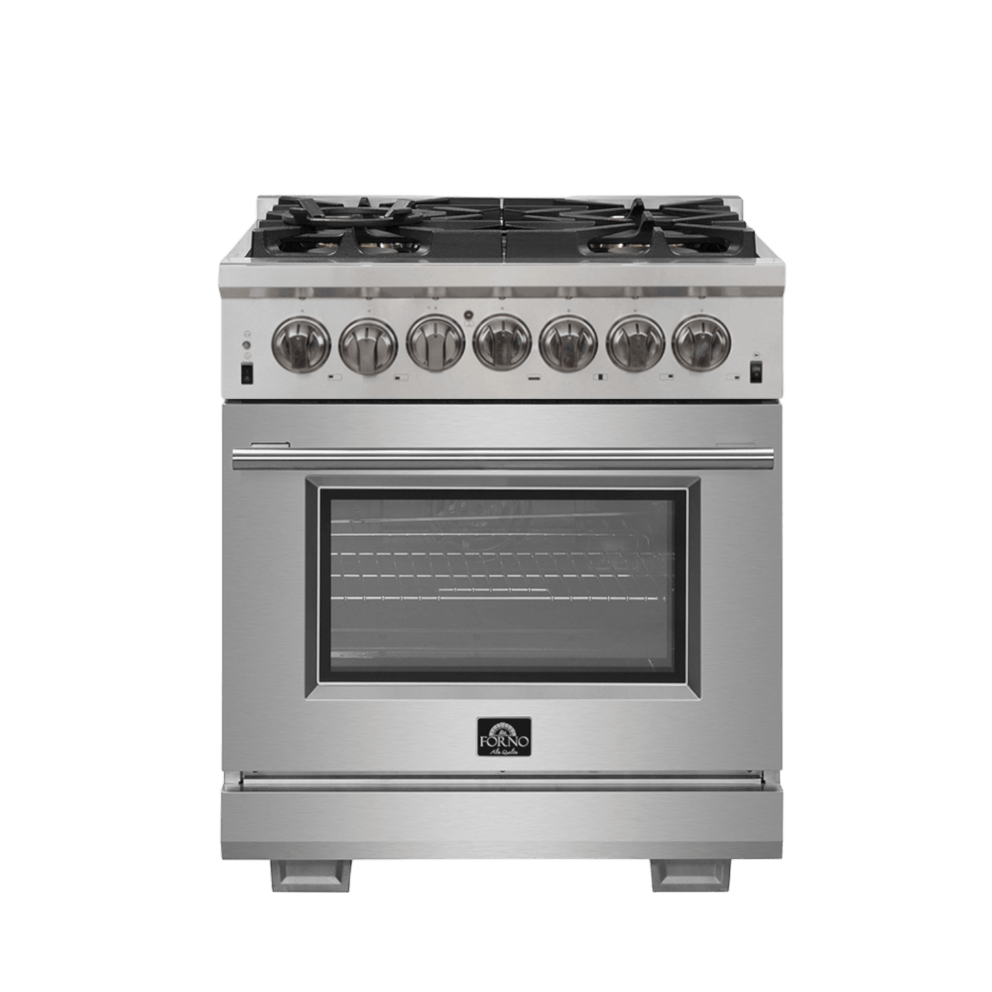 FORNO Capriasca 30″ Freestanding Dual Fuel Range (FFSGS6187-30)