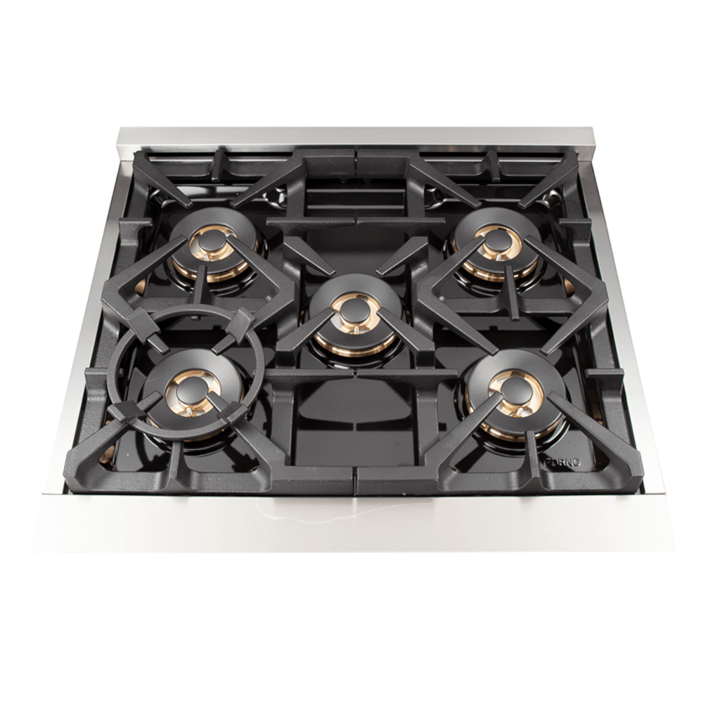FORNO Capriasca 30″ Freestanding Dual Fuel Range (FFSGS6187-30)