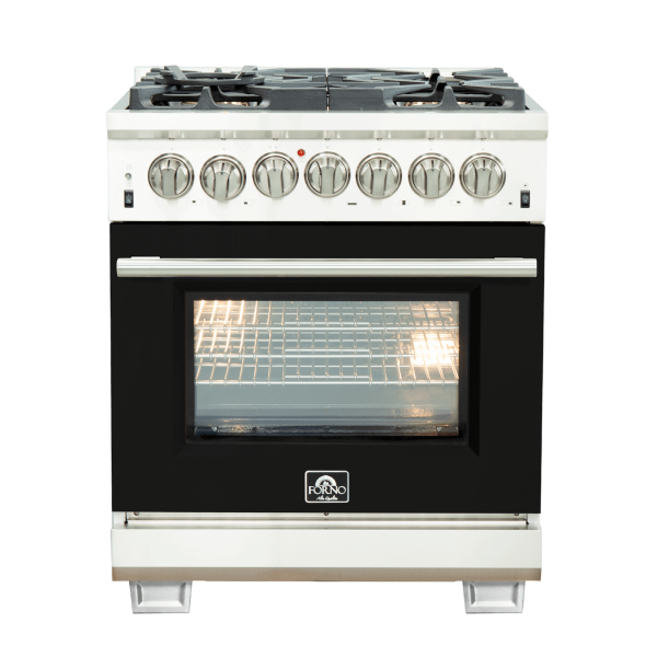 FORNO Capriasca 30″ Freestanding Dual Fuel Range (FFSGS6187-30)