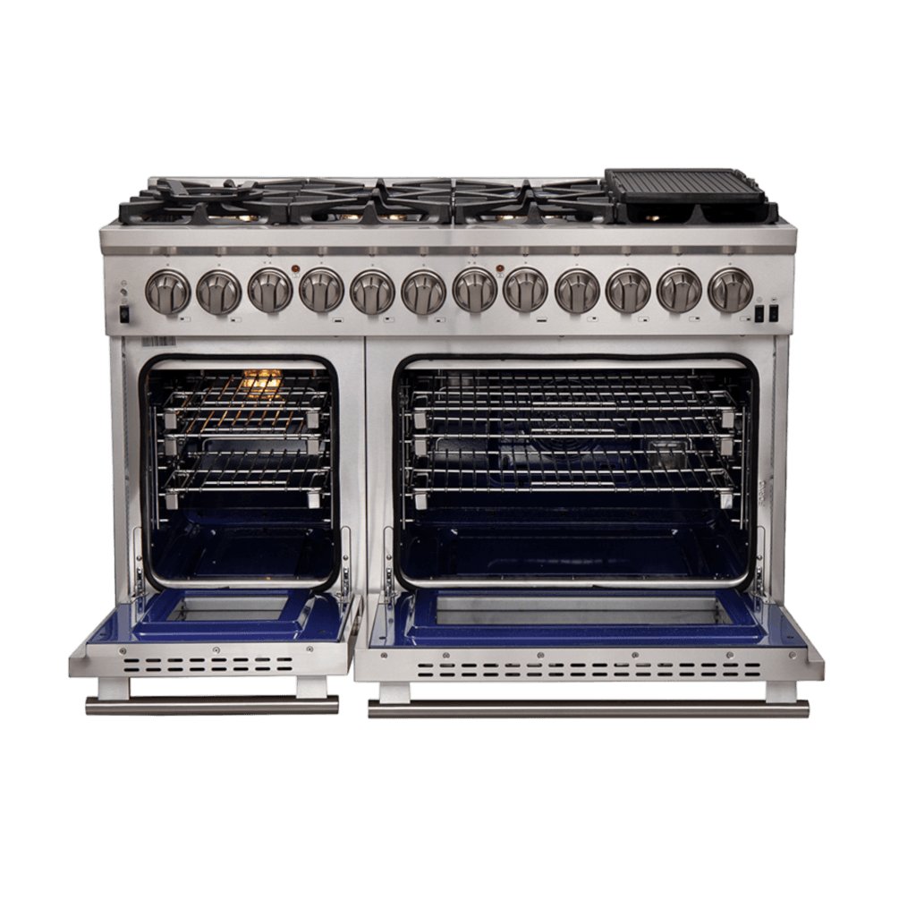 Forno Capriasca 48″ Freestanding Dual Fuel Range (FFSGS6187-48)