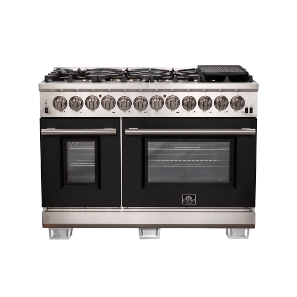 Forno Capriasca 48″ Freestanding Dual Fuel Range (FFSGS6187-48)