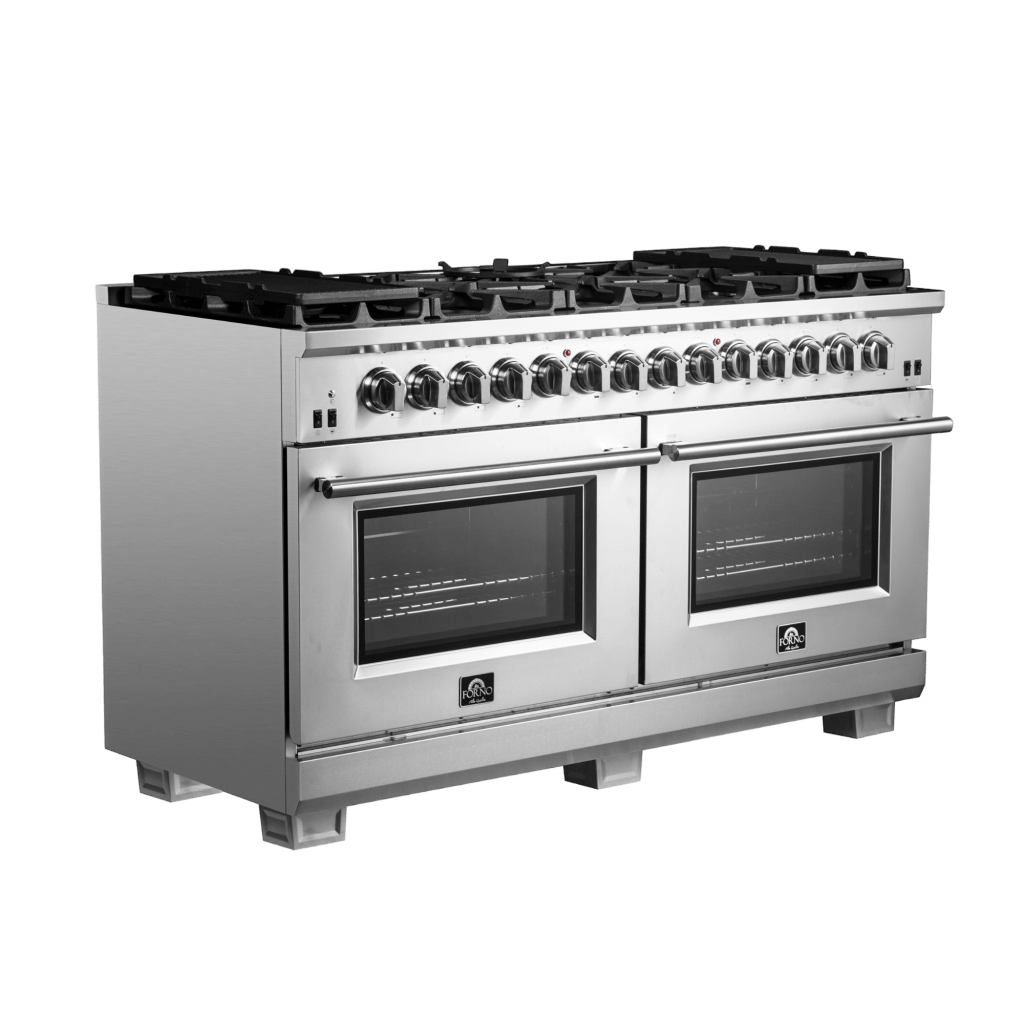 Forno Capriasca 60″ Freestanding Dual Fuel Range (FFSGS6187-60)