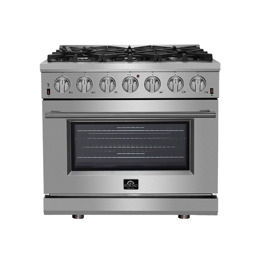 Forno Massimo 36″ Freestanding Gas Range (FFSGS6239-36)