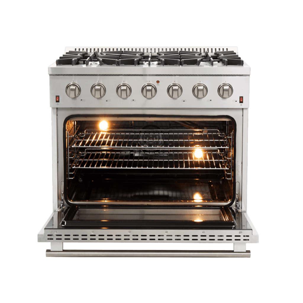 Forno Galiano – 36″ Freestanding Gas Range (FFSGS6244-36)