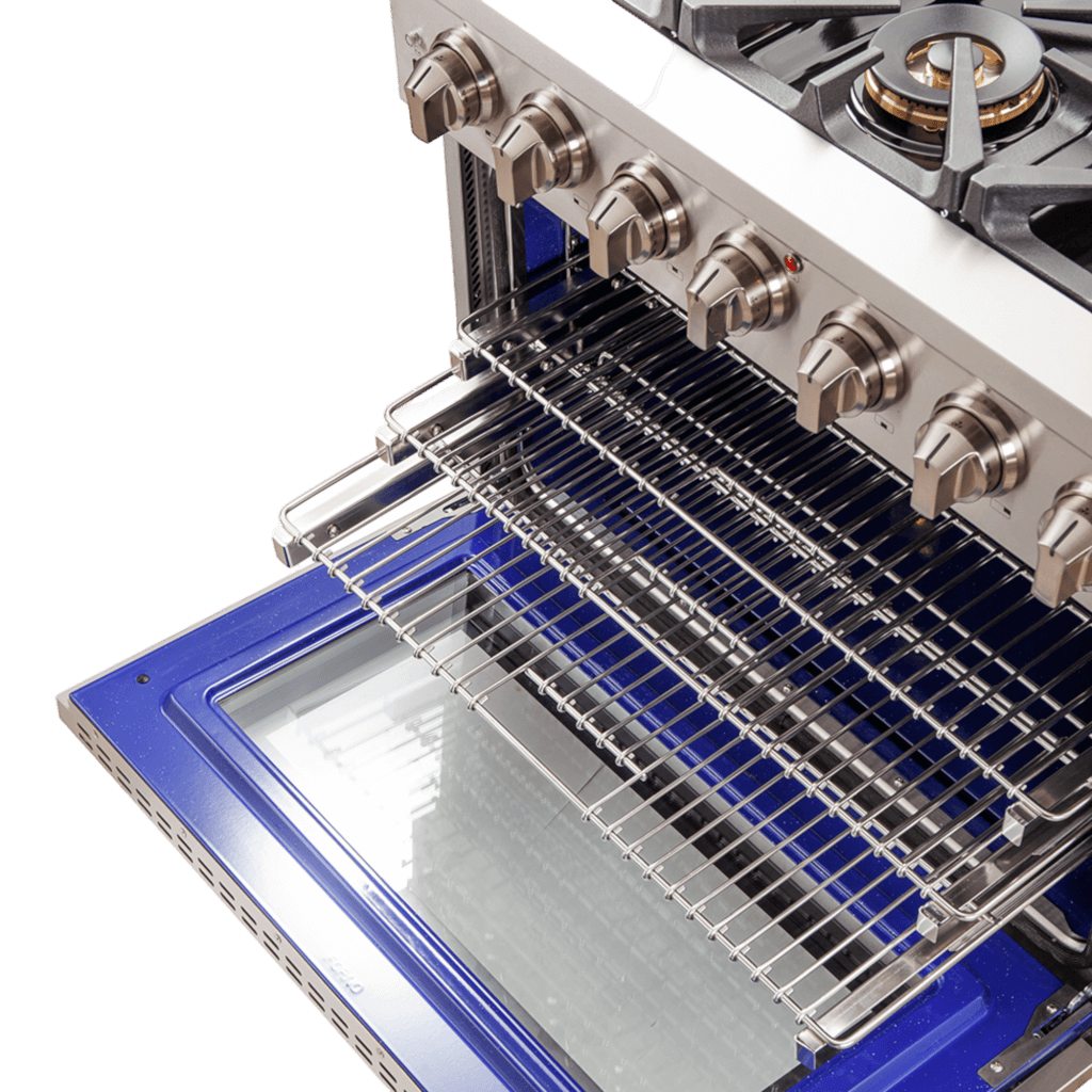 Forno Capriasca 36″ Freestanding Gas Range (FFSGS6260-36)