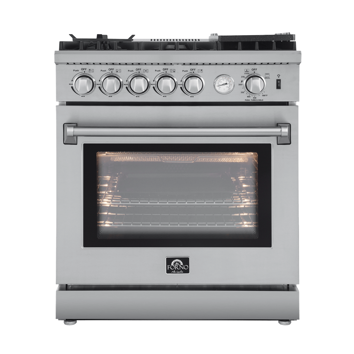 Forno Lazio 30″ Freestanding Gas Range (FFSGS6276-30)