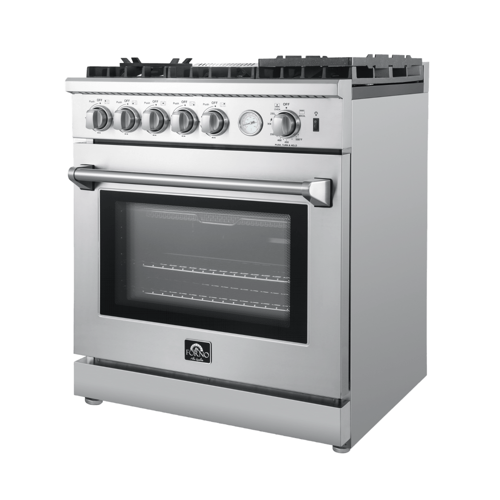 Forno Lazio 30″ Freestanding Gas Range (FFSGS6276-30)
