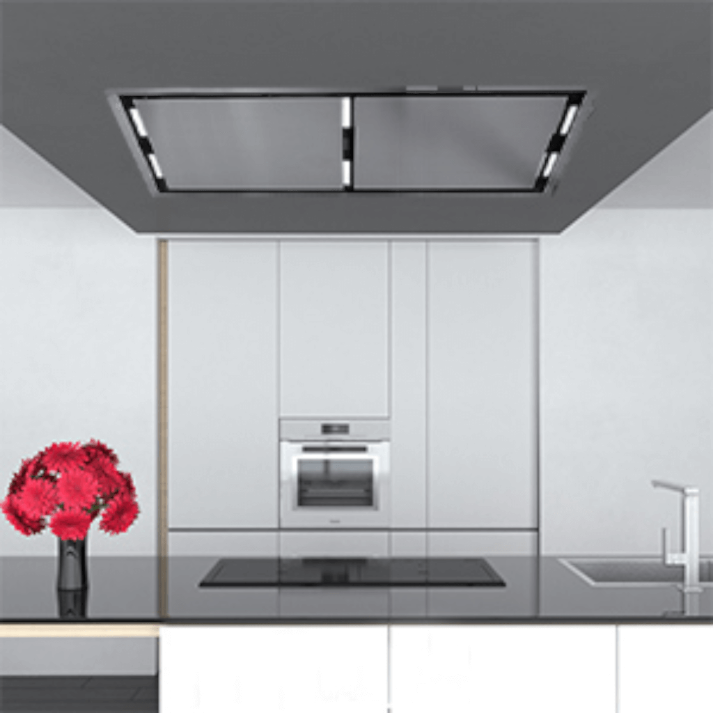 FORNO Arezzo – 44″ Ceiling Range Hood with Perimetric Heat, Odor, Gases and Steam Air Capture (FRHRE5312-44)