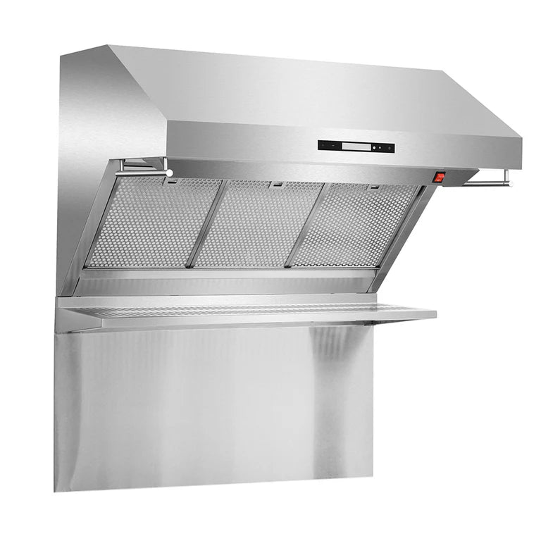 Forno Appliance Package- 36 Inch Gas Range, Wall Mount Range Hood