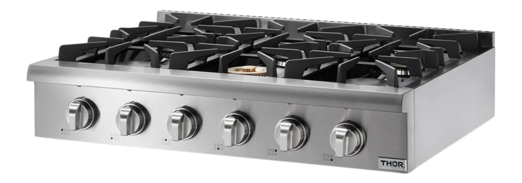 THOR Kitchen 36 Inch Professional Lp Rangetop (HRT3618ULP)
