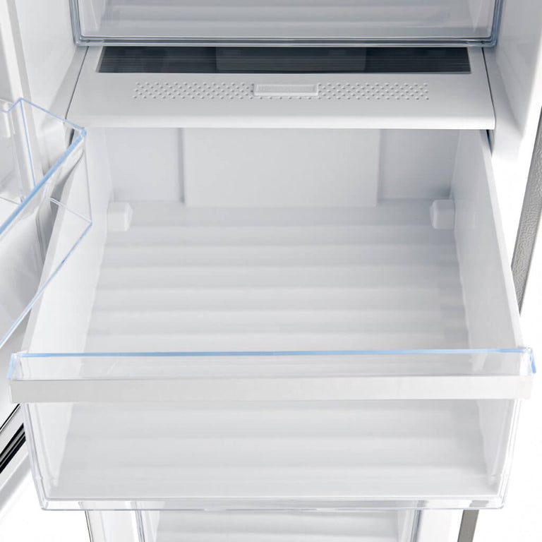 FORNO 23.4" Bottom Mount Freestanding Refrigerator and Freezer with 11.1 Cubic Ft. Total Capacity (Left or Right Swing) (FFFFD1778-24LS)