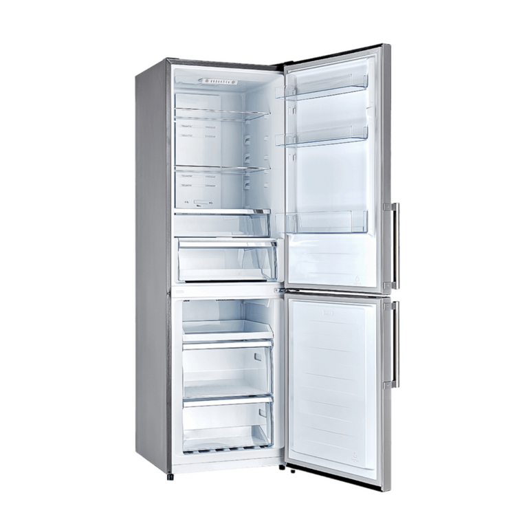 FORNO 23.4" Bottom Mount Freestanding Refrigerator and Freezer with 11.1 Cubic Ft. Total Capacity (Left or Right Swing) (FFFFD1778-24LS)