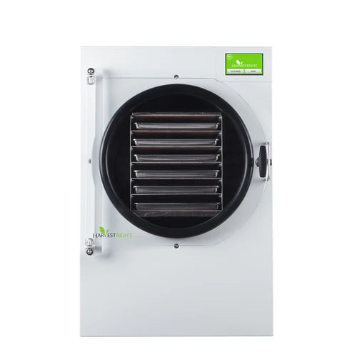 Harvest Right Large Home Pro Freeze Dryer with XL Premier Vacuum Pump, 6 Trays and Mylar Starter Kit in White (N-HRFDLWH-PP)