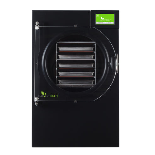 Harvest Right Medium Home Pro Freeze Dryer with Premier Vacuum Pump, 5 Trays and Mylar Starter Kit in Black (N-HRFDMBK-PP)
