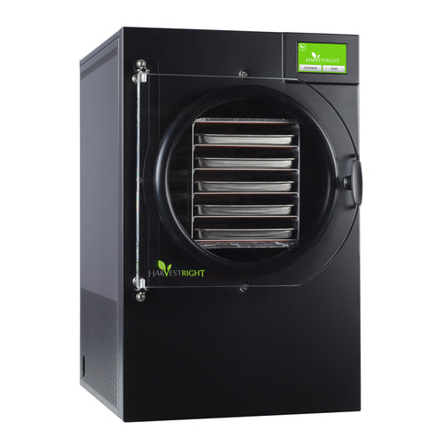 Harvest Right Medium Home Pro Freeze Dryer with Premier Vacuum Pump, 5 Trays and Mylar Starter Kit in Black (N-HRFDMBK-PP)