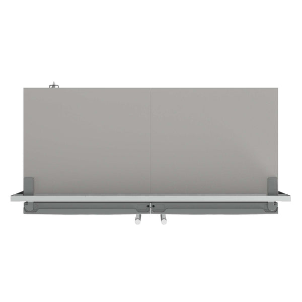 Forno Fortezza 60 Inch Convertible Refrigerator/Freezer with Modern Trim Kit, Stainless Steel, Total No Frost, with Automatic Ice Maker (FFFFD1738-60MG)
