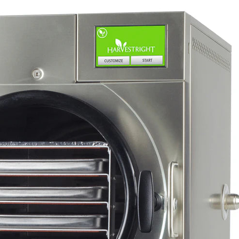 Harvest Right Small Home Pro Freeze Dryer with Premier Vacuum Pump, 4 Trays and Mylar Starter Kit in Stainless Steel (N-HRFDSSS-PP)