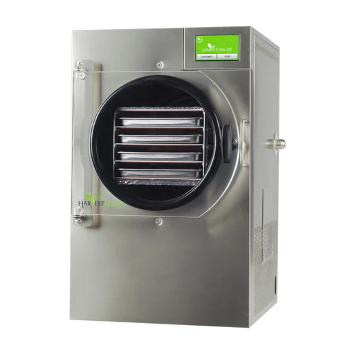 Harvest Right Small Home Pro Freeze Dryer with Premier Vacuum Pump, 4 Trays and Mylar Starter Kit in Stainless Steel (N-HRFDSSS-PP)