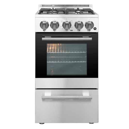 Forno Lamazze 20″ Freestanding Gas Range (FFSGS6265-20)