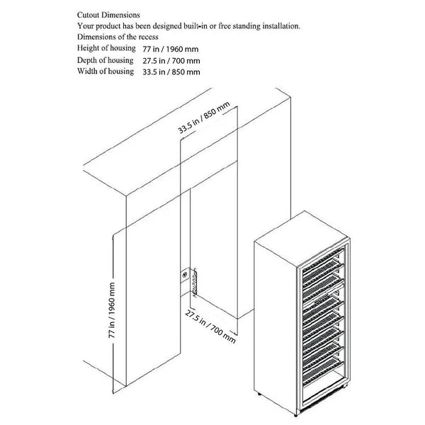 Forno Capraia 30" Dual Temperature Zone Wine Cooler with two Refrigerator Drawers (FWCDR6661-30S)