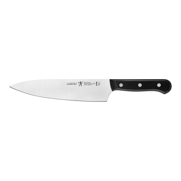 HENCKELS Razor-Sharp Solution 18-pc Knife Set with Block, Chef Knife, Steak Knife, Utility Knife, Dark Brown, Stainless Steel, German Engineered Informed by 100+ Years of Mastery