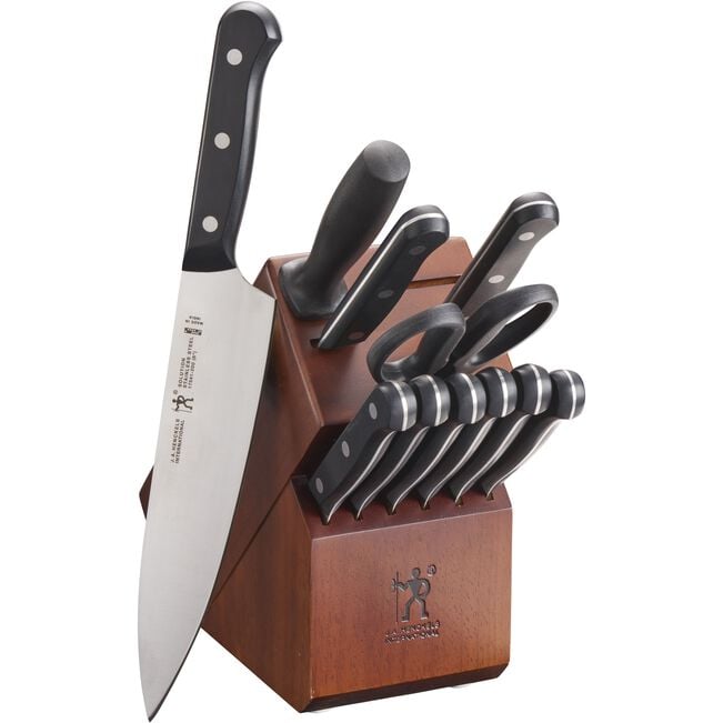 HENCKELS Solution 12-pc Knife Block Set