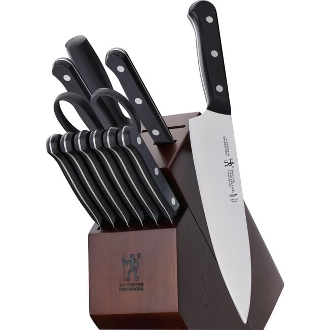 HENCKELS Solution 12-pc Knife Block Set